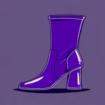 deep purple boots image